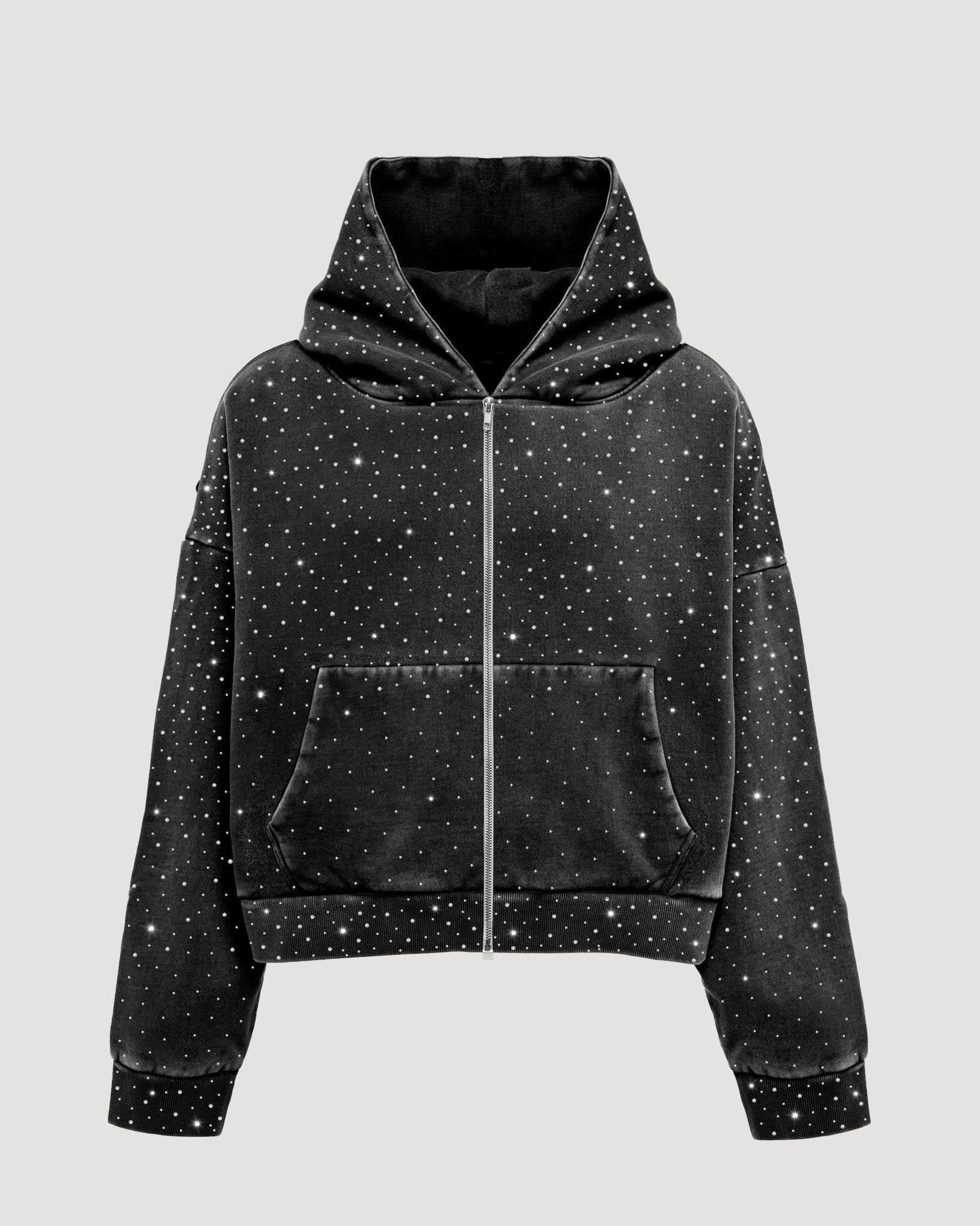 RHINESTONE ZIPUP