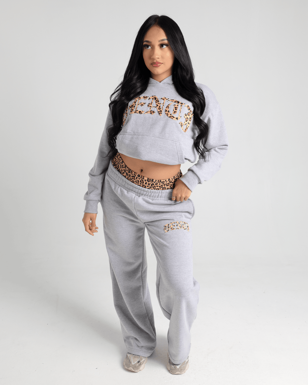 LEOPARD SWEATPANTS - Project Denti