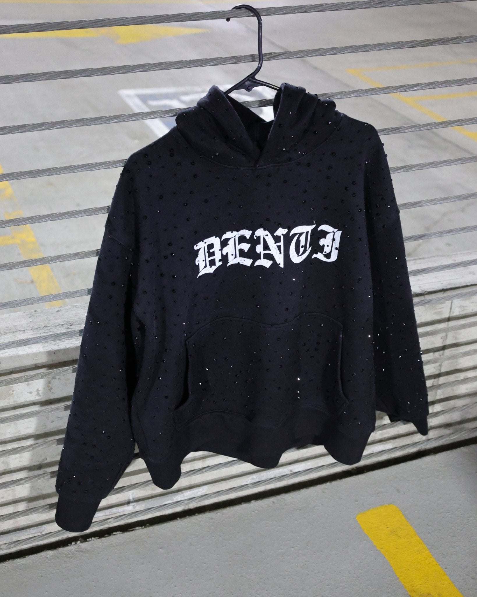 Rhinestone Hoodie - Project Denti