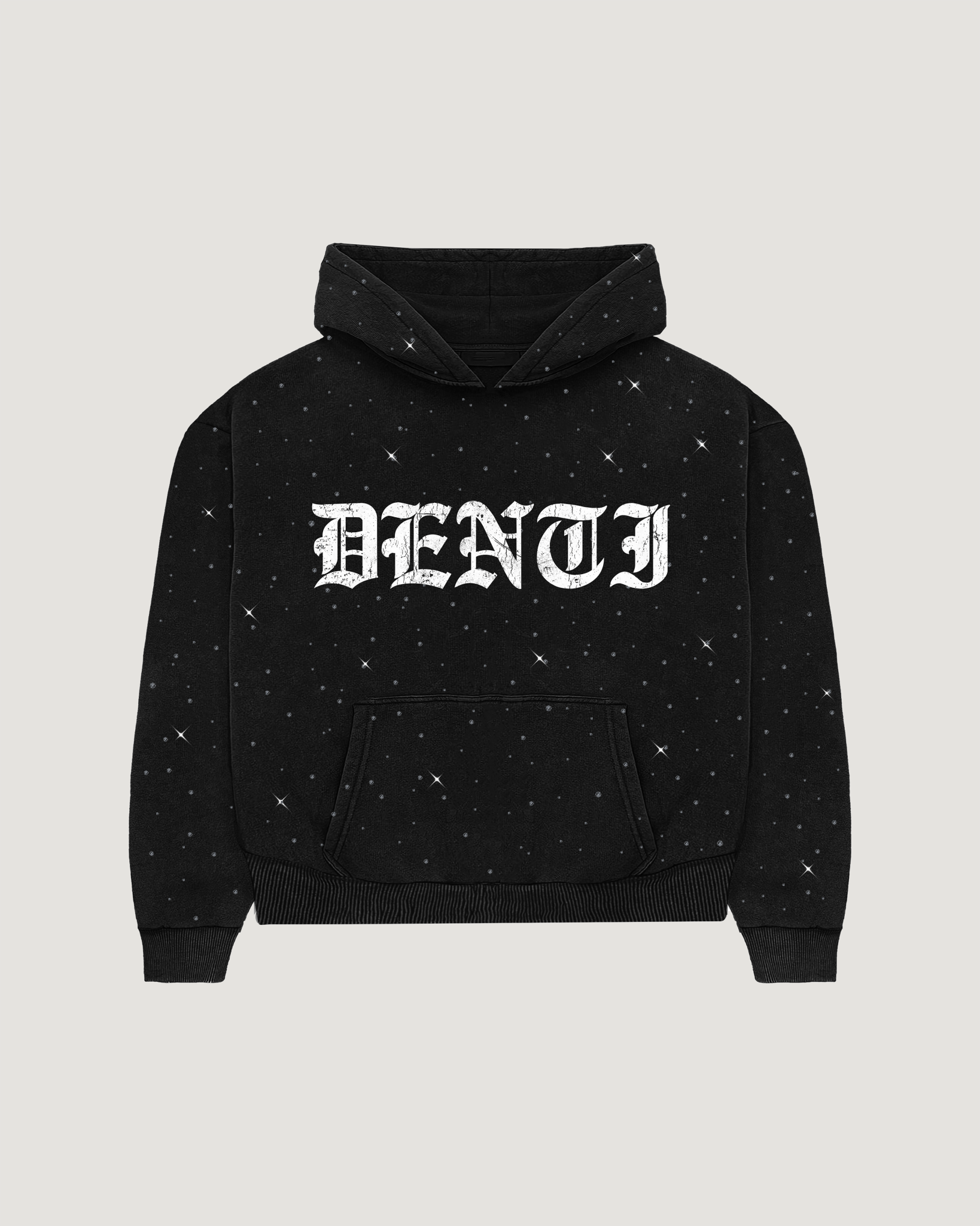 Rhinestone Hoodie - Project Denti