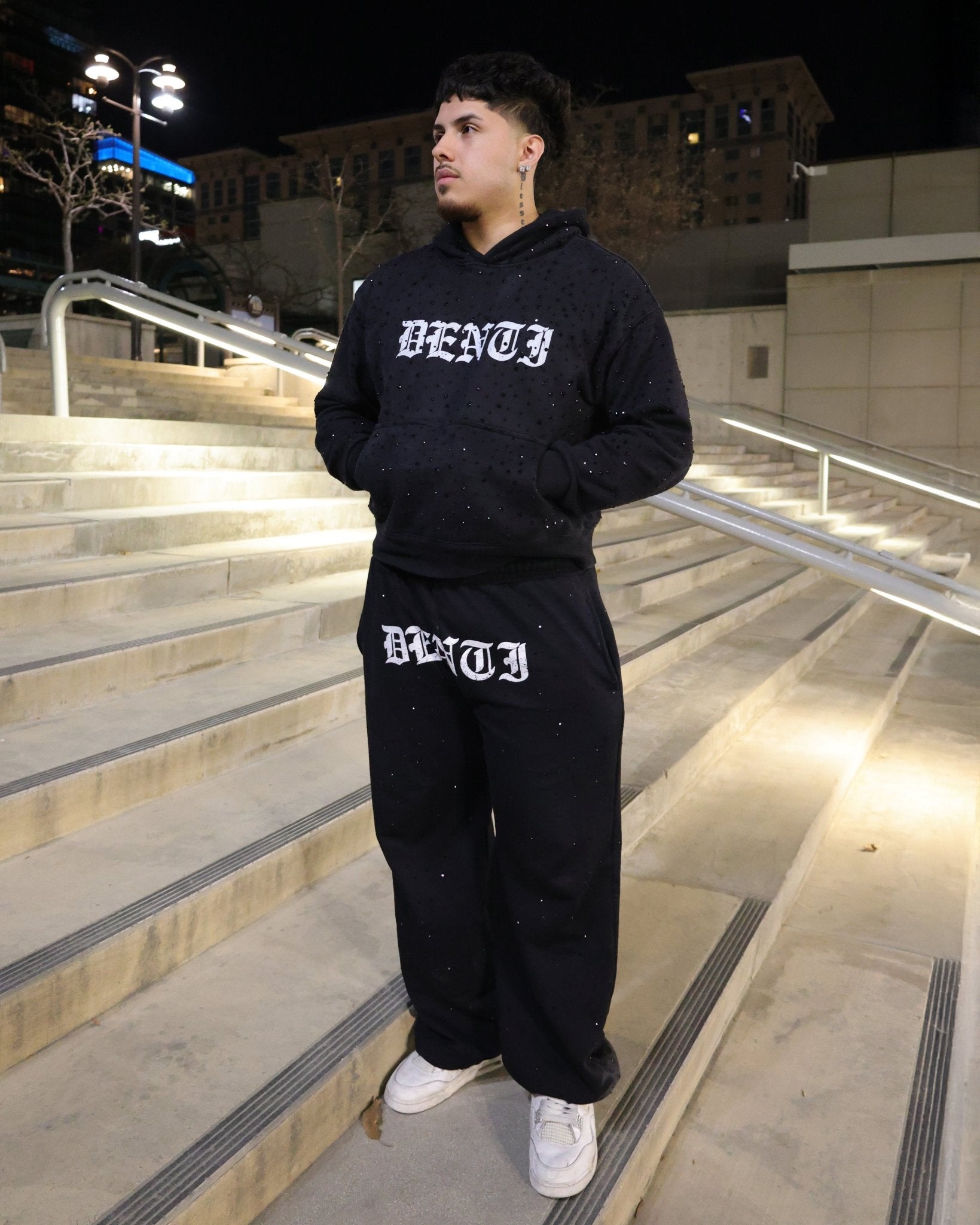 Rhinestone Sweatpants - Project Denti